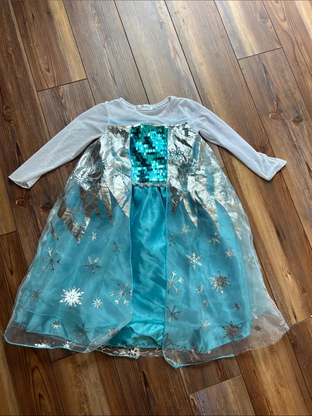 Girls Elsa Costume